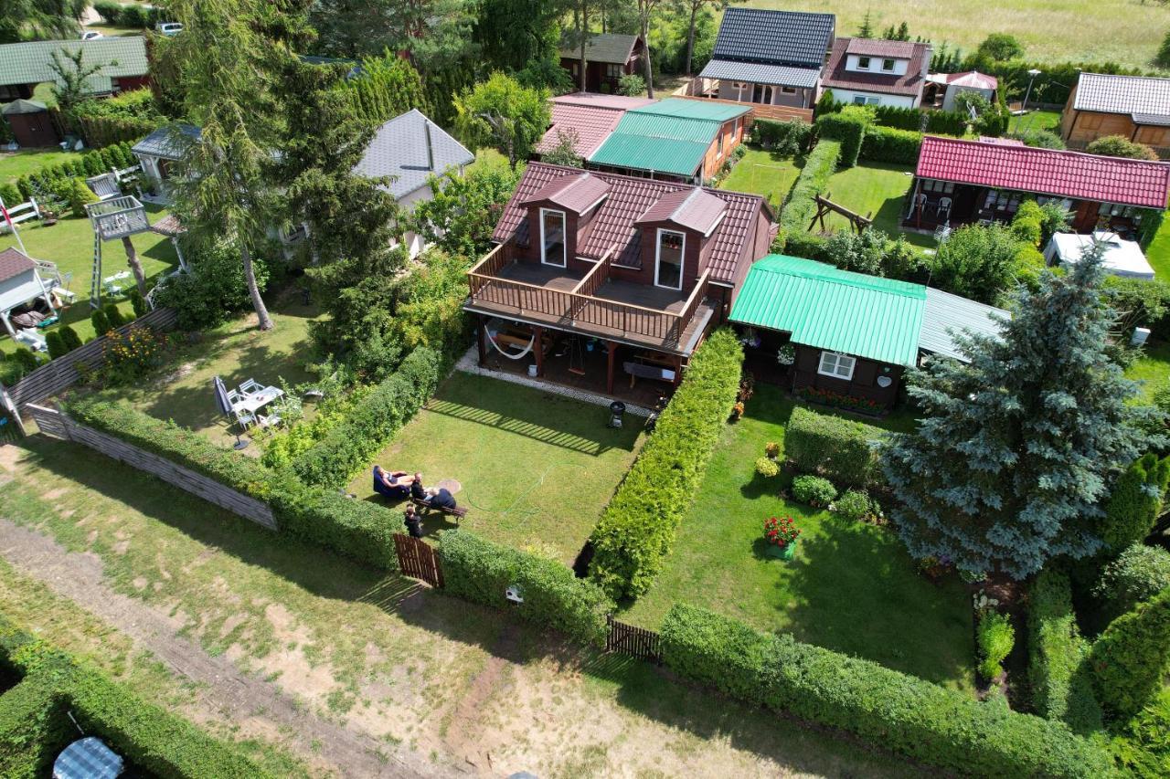 Domek Letniskowy Marmar Pierkunowo Buitenkant foto